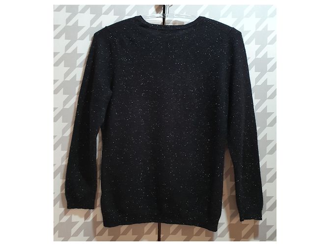 Autre Marque Cashmere Charter Club Schwarz - Ansicht 3
