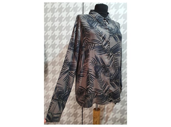Camisa Ganni de viscosa M Multicolor - vista 2