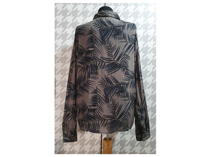 Camisa Ganni de viscosa M Multicolor - vista 3