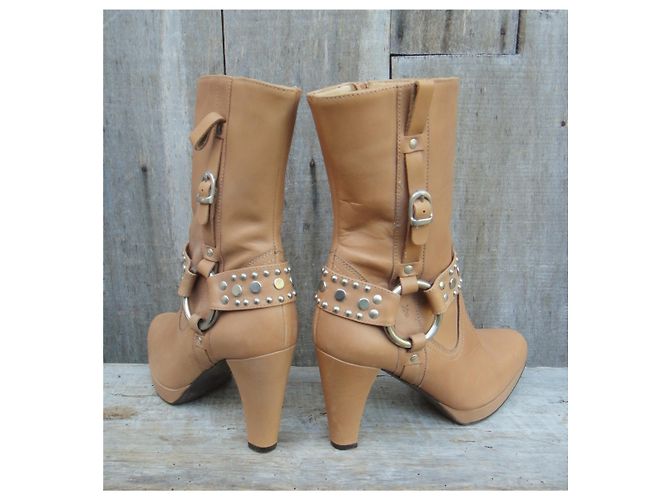 Botines Frye p 38 Nueva condición Beige - vista 6