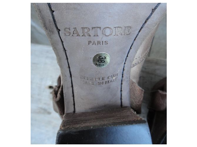 Sartore p boots 39,5 Nueva condición Marrón claro - vista 7
