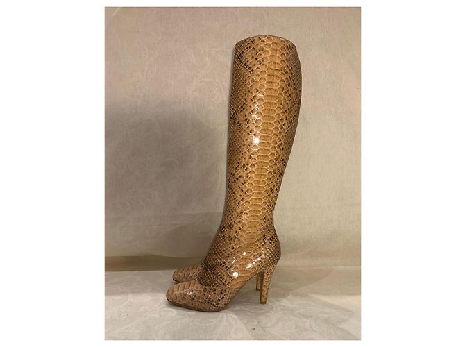 Bottes en python Michel Perry Imprimé python - vue 6