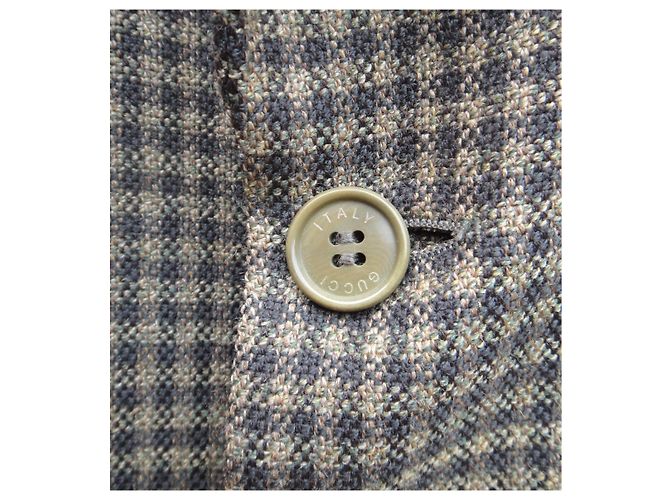 Gucci Brown Wool Jacket Size 52 - view 2