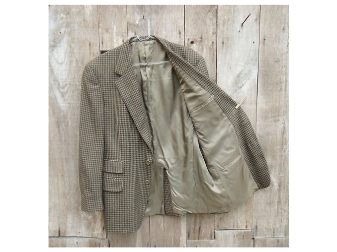 Gucci Brown Wool Jacket Size 52 - view 5