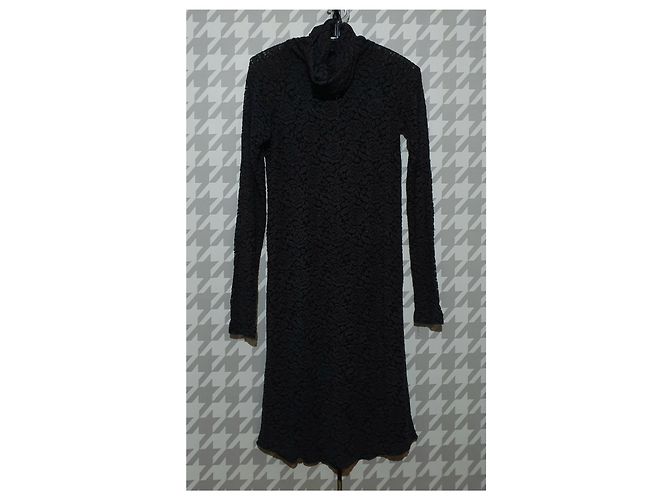 Bitte Kai Rand Polokleid aus Spitze Schwarz - Ansicht 3