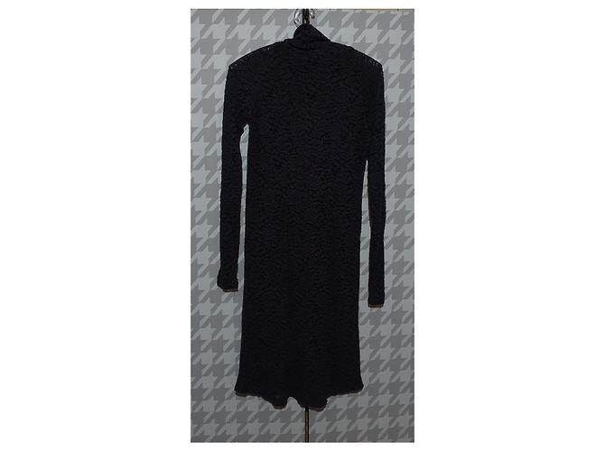 Bitte Kai Rand Polokleid aus Spitze Schwarz - Ansicht 5