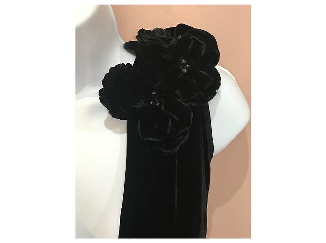 Jean Paul Gaultier Jean-Paul Gaultier schwarzes kurzes Samtkleid - Ansicht 3