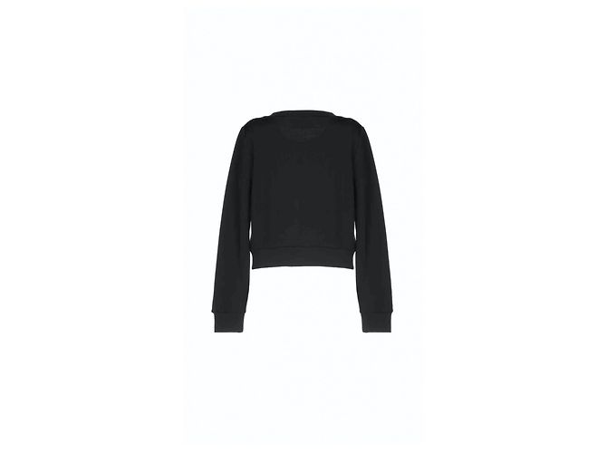 Moschino Sweatshirt schwarz aus Baumwolle - Ansicht 2