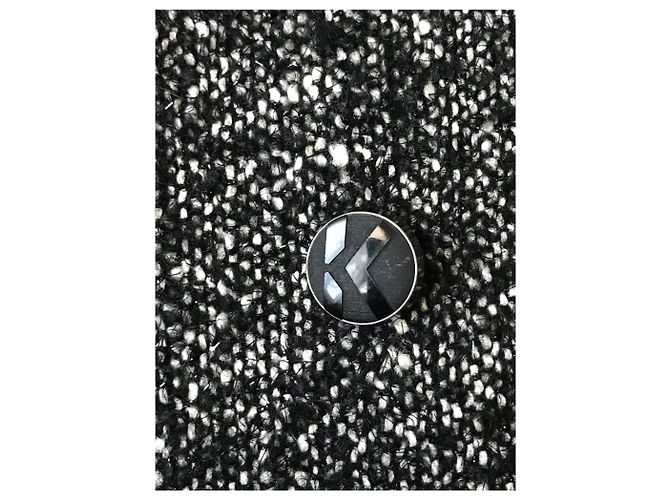 Saia de terno Karl Lagerfeld Preto - vista 12