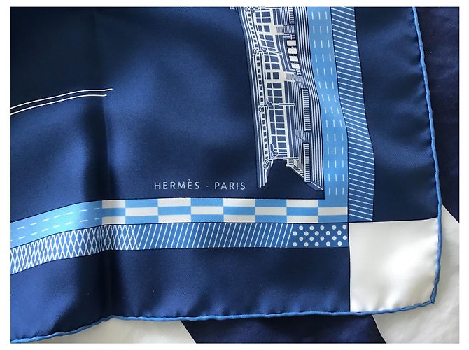 Hermès Caballo de carreras Azul Azul marino - vista 12