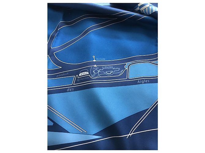 Hermès Caballo de carreras Azul Azul marino - vista 13