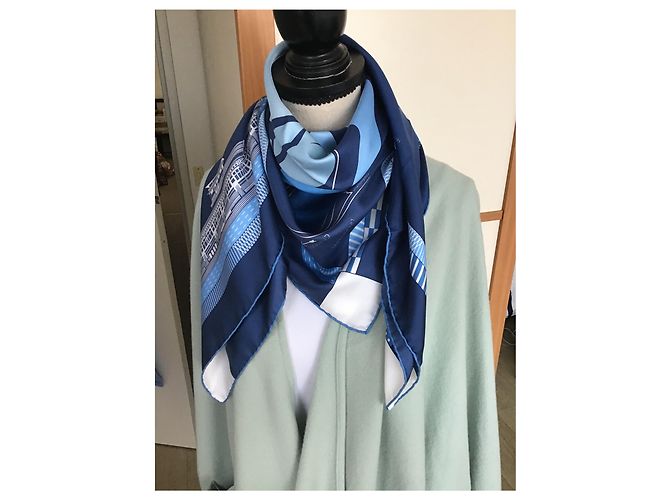 Hermès Caballo de carreras Azul Azul marino - vista 15