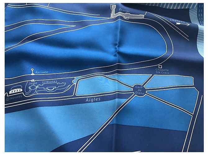 Hermès Caballo de carreras Azul Azul marino - vista 16