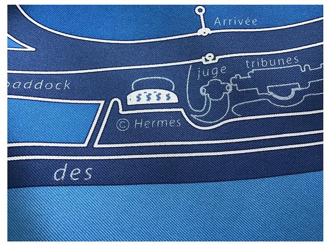 Hermès Caballo de carreras Azul Azul marino - vista 17