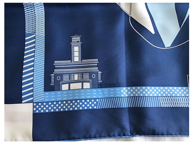 Hermès Caballo de carreras Azul Azul marino - vista 8