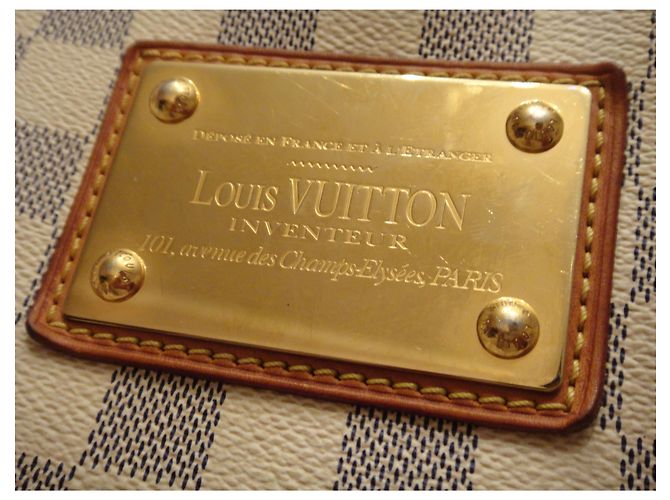 Borsa a tracolla della borsa delle donne di Auth Louis Vuitton Galliera PM 1800$ Beige - vista 2