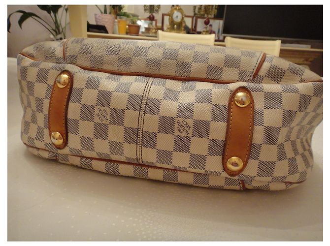 Borsa a tracolla della borsa delle donne di Auth Louis Vuitton Galliera PM 1800$ Beige - vista 5