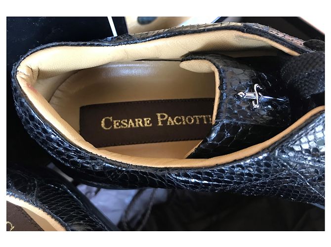 Sneakers Cesare Paciotti Nero - vista 4