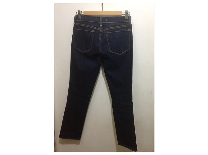 J Brand Vaqueros pitillo Bardot de tiro alto Azul oscuro - vista 3