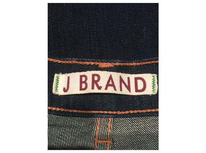 J Brand Vaqueros pitillo Bardot de tiro alto Azul oscuro - vista 6