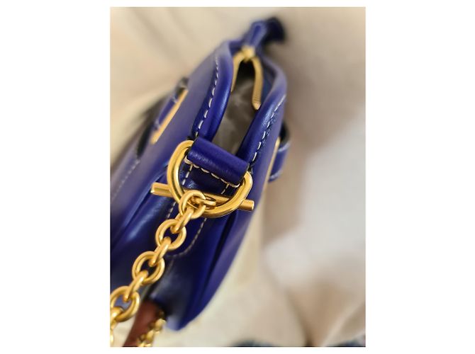 Mulberry Brockwell Cobalt Blue Silky Calf - Mai indossato - vista 11
