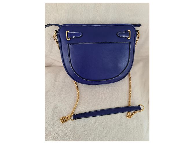 Mulberry Brockwell Cobalt Blue Silky Calf - Mai indossato - vista 6