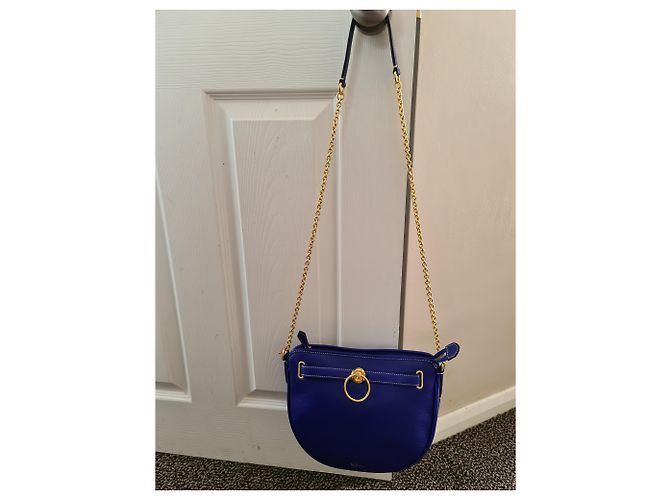 Mulberry Brockwell Cobalt Blue Silky Calf - Mai indossato - vista 8