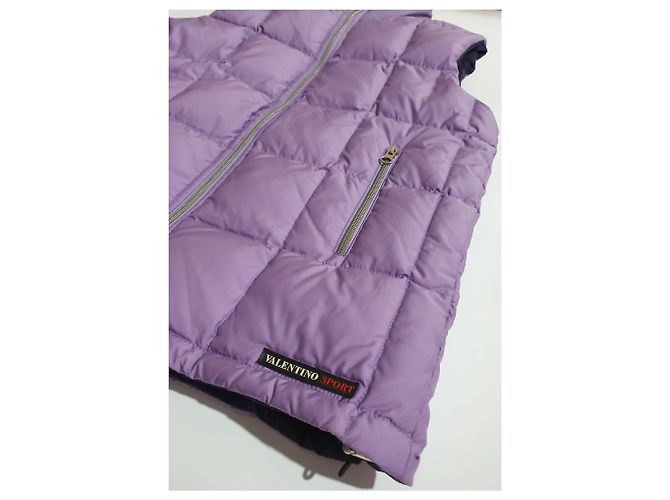 Chaleco Acolchado Valentino Sport Violeta Azul Oscuro Púrpura - vista 5