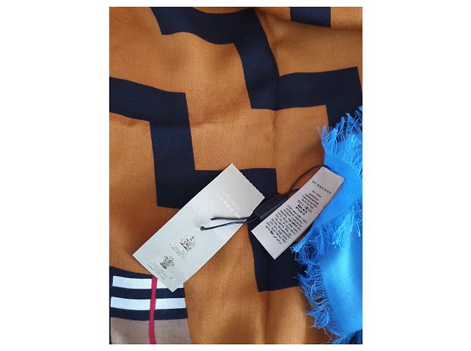 Sciarpa con pannello Burberry Vintage Check - vista 5