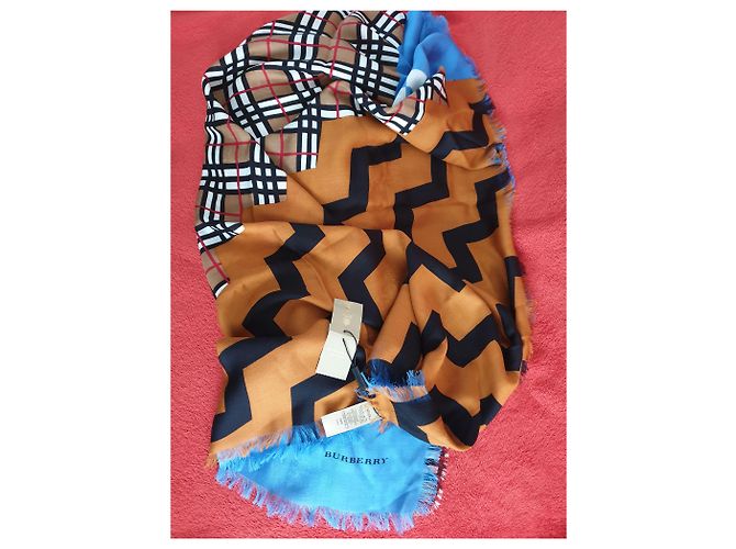 Sciarpa con pannello Burberry Vintage Check - vista 6