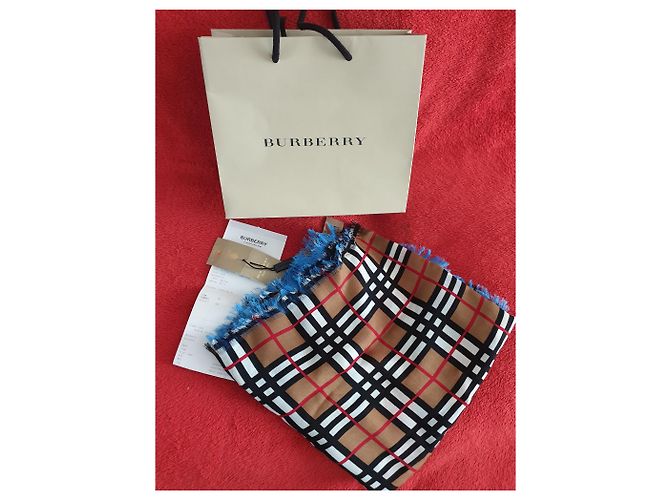 Sciarpa con pannello Burberry Vintage Check - vista 7