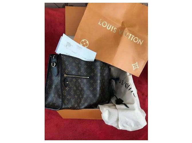 Borsa Louis Vuitton Popincourt MM Monogram Marrone - vista 7