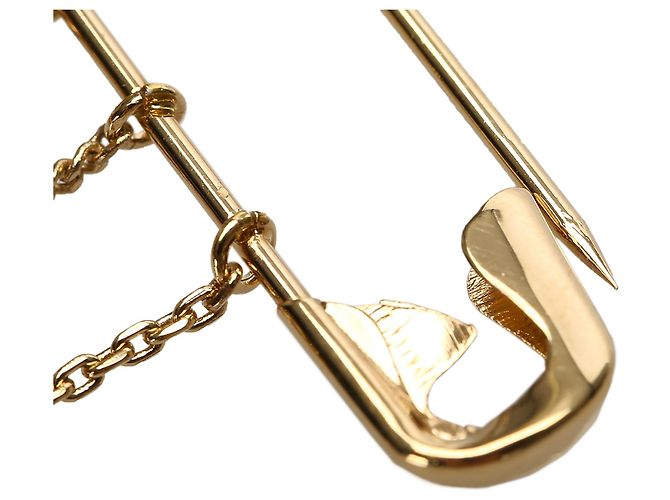 Spilla con ciondoli monogramma in oro Louis Vuitton D'oro - vista 3