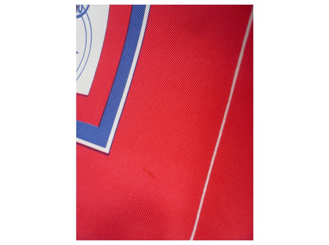 HERMES Silk Square Les Parfums d'Hermès MODELLO RARO Multicolore - vista 4