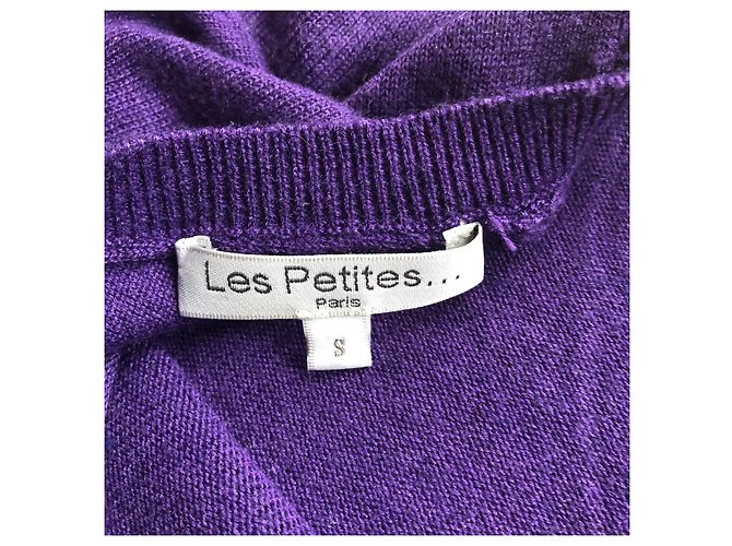 Les Petites Jersey morado con manga de cordero Púrpura - vista 3