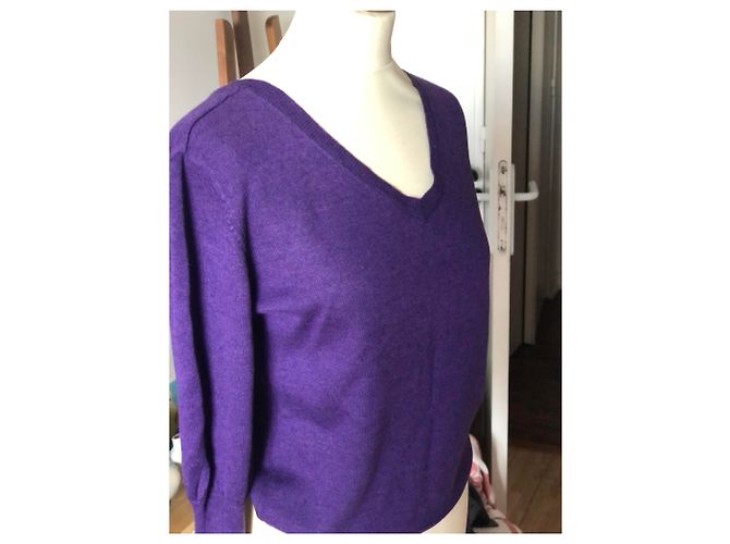 Les Petites Jersey morado con manga de cordero Púrpura - vista 5