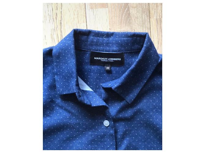 Camicia Fiona Margaux Lonnberg Blu - vista 2