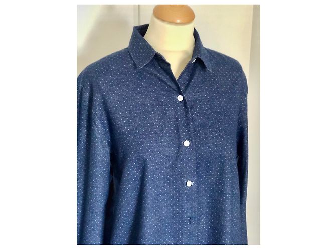 Camicia Fiona Margaux Lonnberg Blu - vista 3