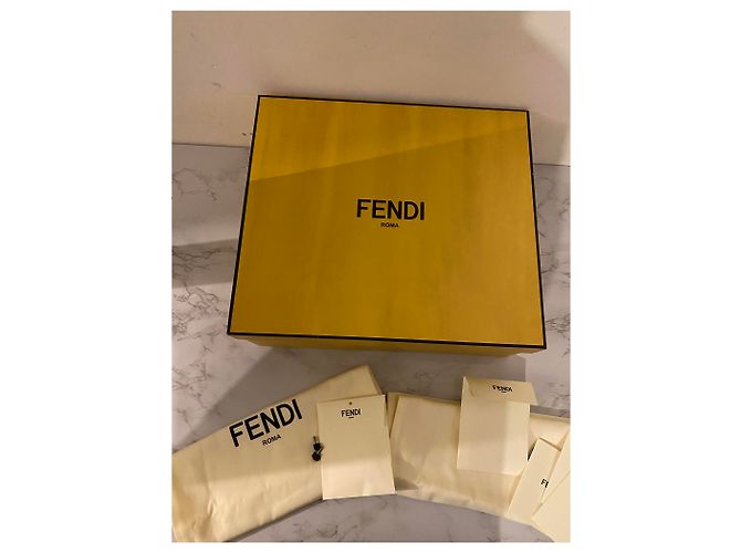 Botas Fendi rojo / Burdeos Roja - vista 6