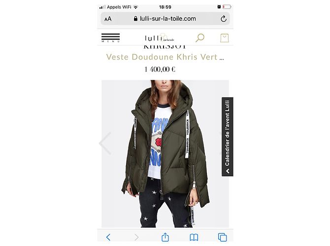 Autre Marque Chaqueta de plumón Khrisjoy modelo - vista 2