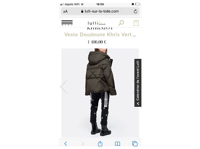 Autre Marque Chaqueta de plumón Khrisjoy modelo - vista 3