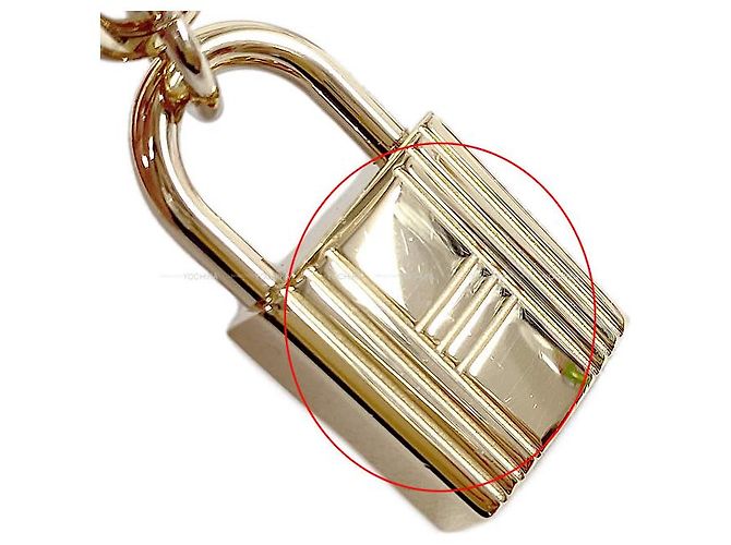 Hermès HERMES Schal Ring Loop Charms Cadenas Vergoldet Golden - Ansicht 6