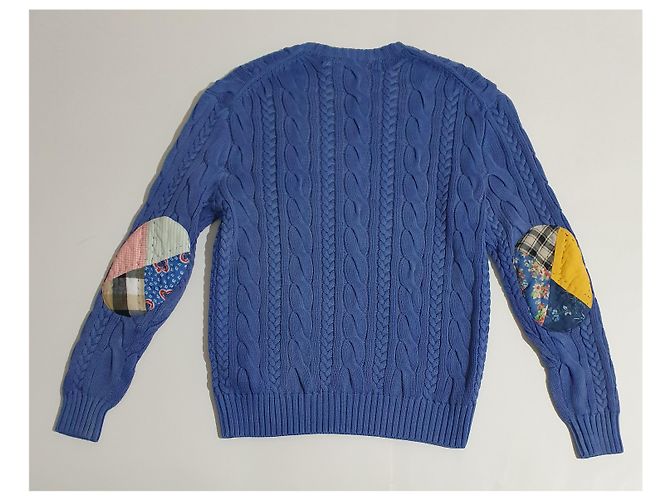 Polo Ralph Lauren Blue Cotton Sweater - view 2
