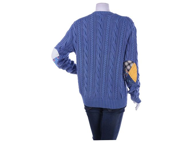 Polo Ralph Lauren Blue Cotton Sweater - view 4