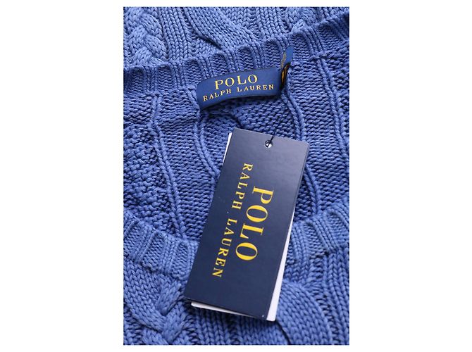 Polo Ralph Lauren Blue Cotton Sweater - view 5