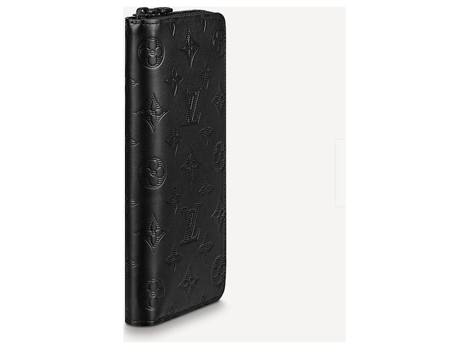 Louis Vuitton LV zippy wallet vertical Black - view 3