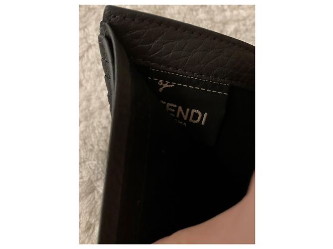 Fendi Carteira cinza escuro - vista 5