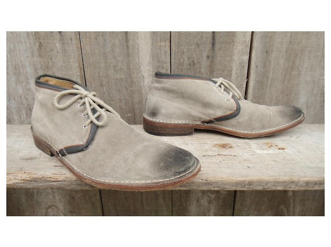 Stivaletti Dolce & Gabbana p 45 Grigio - vista 2