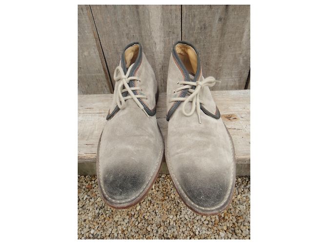 Stivaletti Dolce & Gabbana p 45 Grigio - vista 3