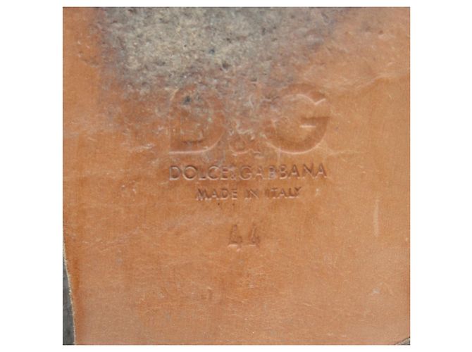 Stivaletti Dolce & Gabbana p 45 Grigio - vista 6